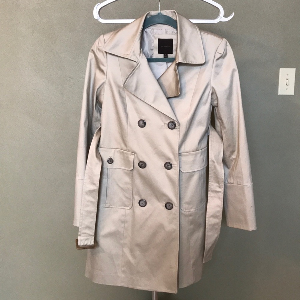 The Limited XS trench coat